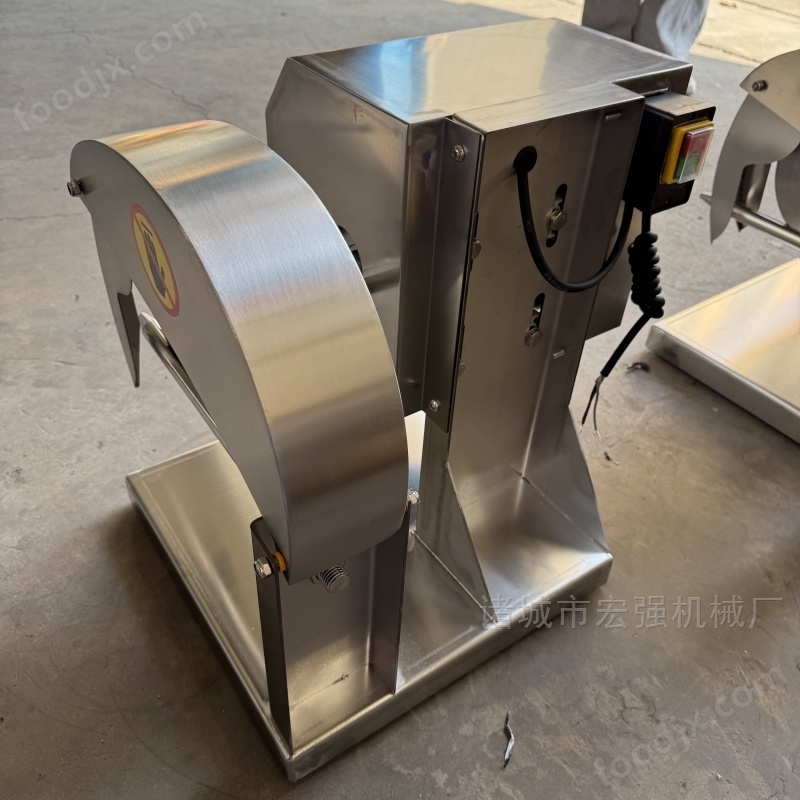 Dried chicken breast saw poultry slicer