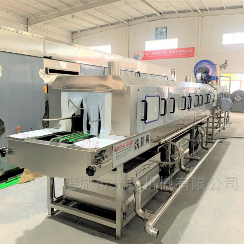 筐子全自動清洗風干烘干機